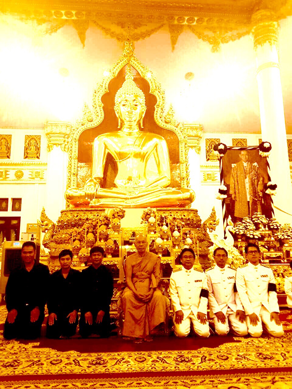 การประปาส่วนภูมิภาค สาขาธาตุพนมร่วมพิธีบำเพ็ญกุศลสตมวาร (๑๐๐วัน) ณ วัดพระธาตุพนมวรมหาวิหาร