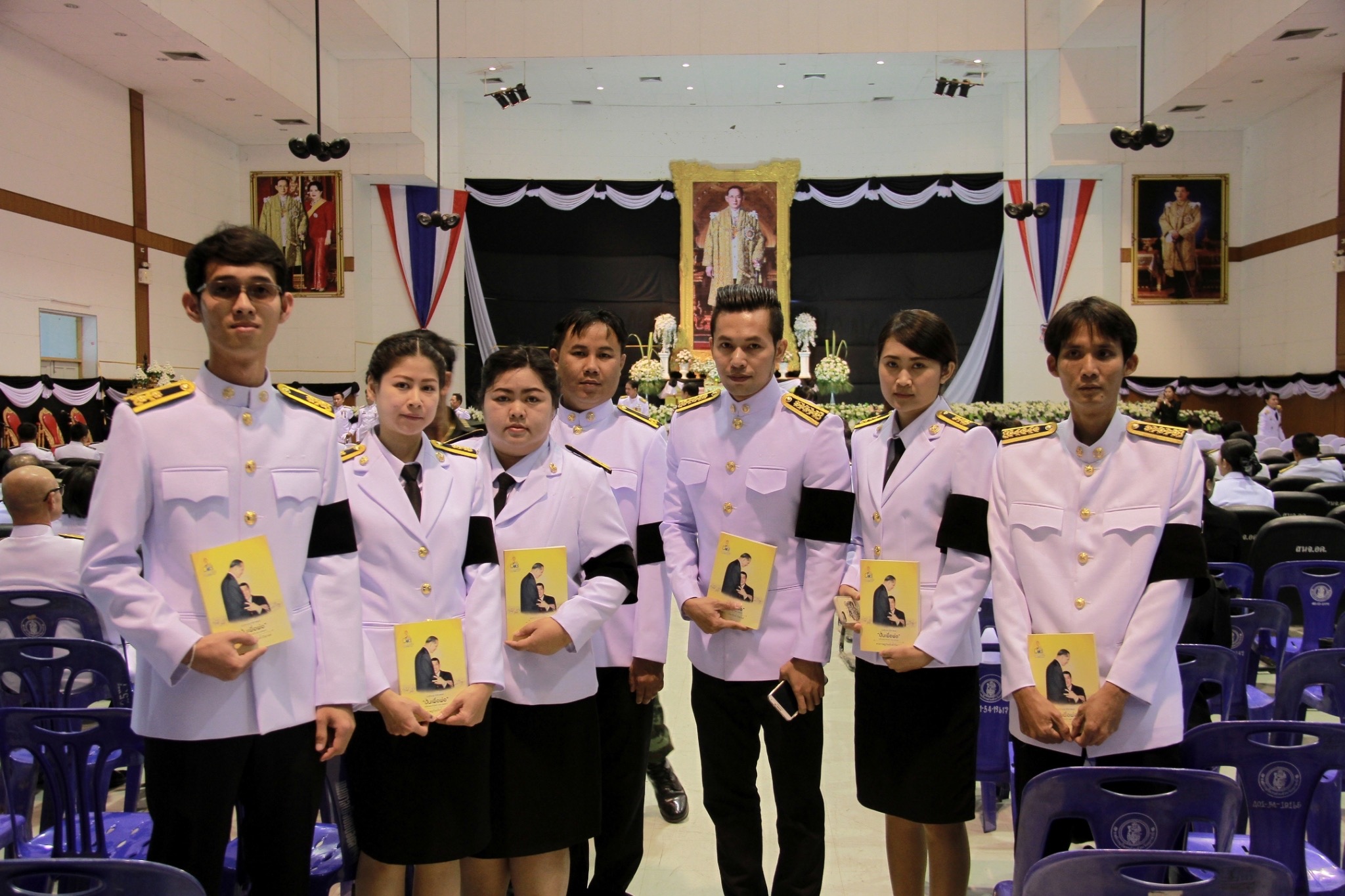 กปภ.ข.๗ ร่วมพิธีบำเพ็ญพระราชกุศลสตมวาร (๑๐๐ วัน)