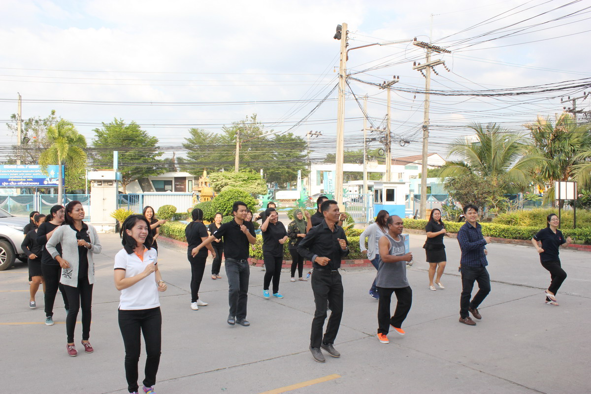กปภ.สาขาพัทยา (พ) จัดกิจกรรมออกกำลังกาย สู้โรค
