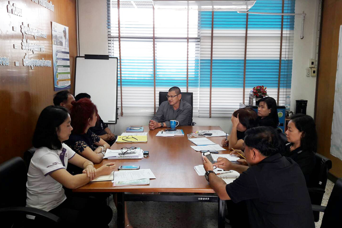 กปภ.สาขาพัทยา (พ) ประชุมติดตามงานตามข้อสั่งการ ผู้ว่าการ กปภ.