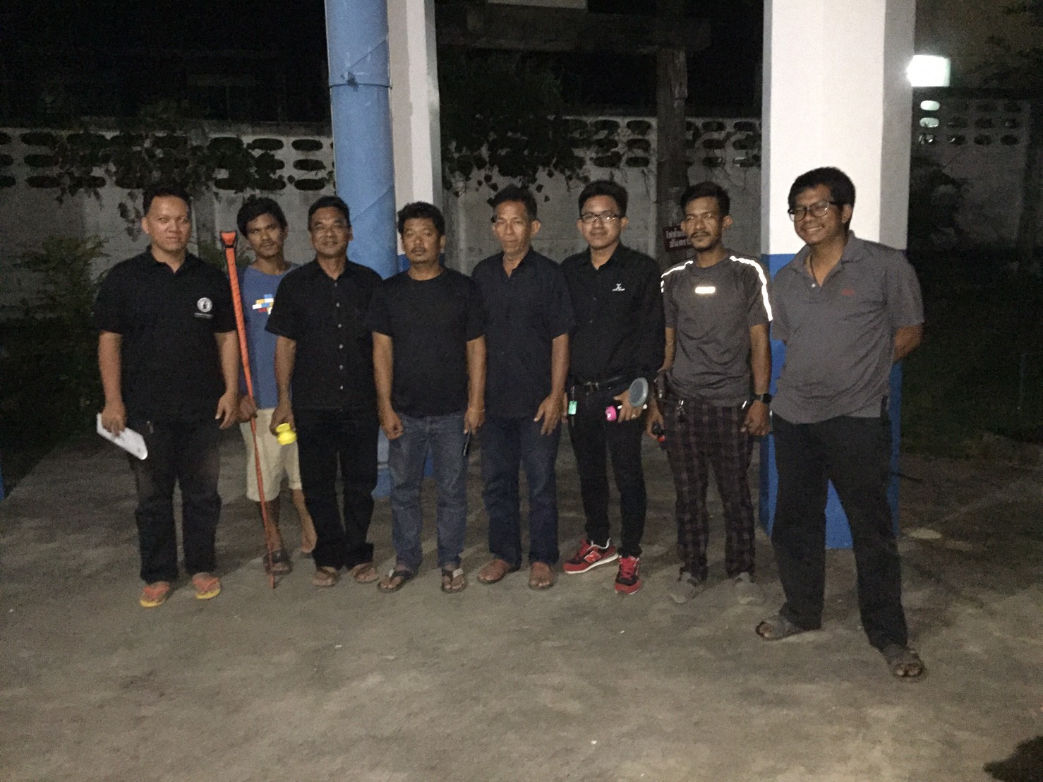 กปภ.สาขาสะเดาออกปฏิบัติการหาน้ำสูญเสียตามแผนประจำเดือน