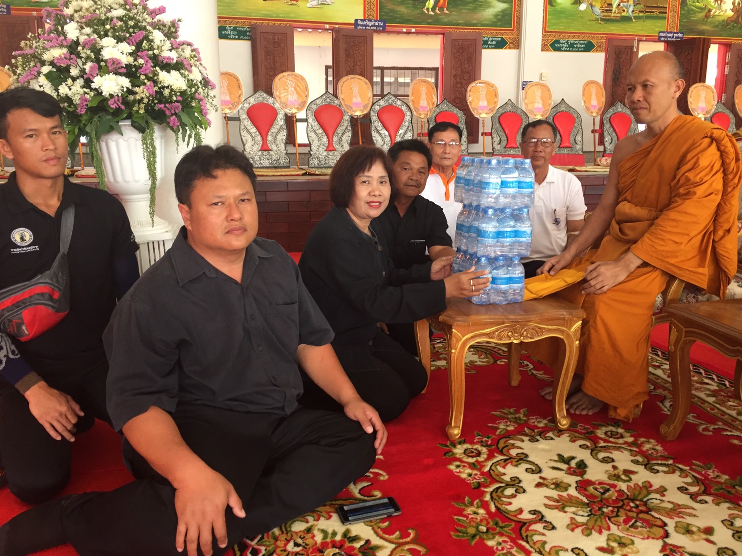กปภ.สาขาศรีสงคราม ร่วมงานนมัสการพระธาตุประสิทธิ์ บุญเดือนสี่ของดีนาหว้า