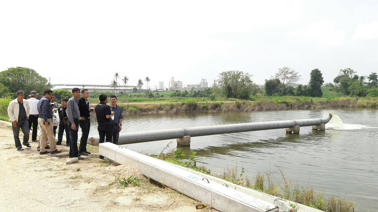 รปก. ๓ ลงพื้นที่ตรวจสอบความพร้อมรับมือภัยแล้ง กปภ.สาขาพัทยา (พ)