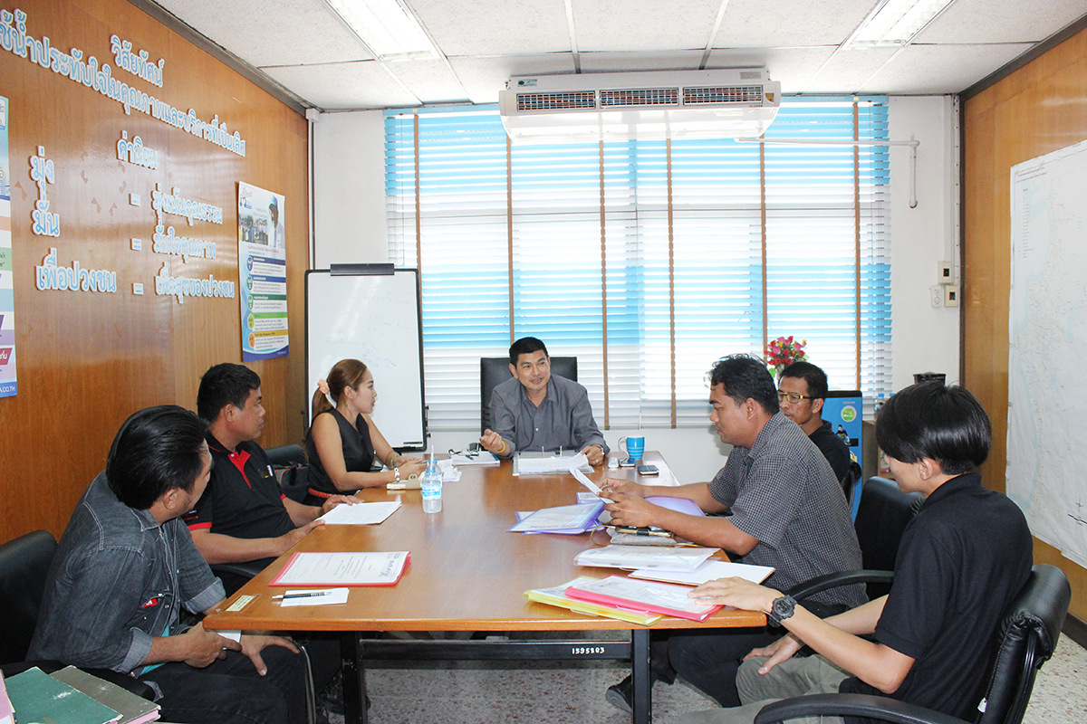 กปภ.สาขาพัทยา (พ) ประชุมเรื่อง การทำ Preventive Maintenance (PM)