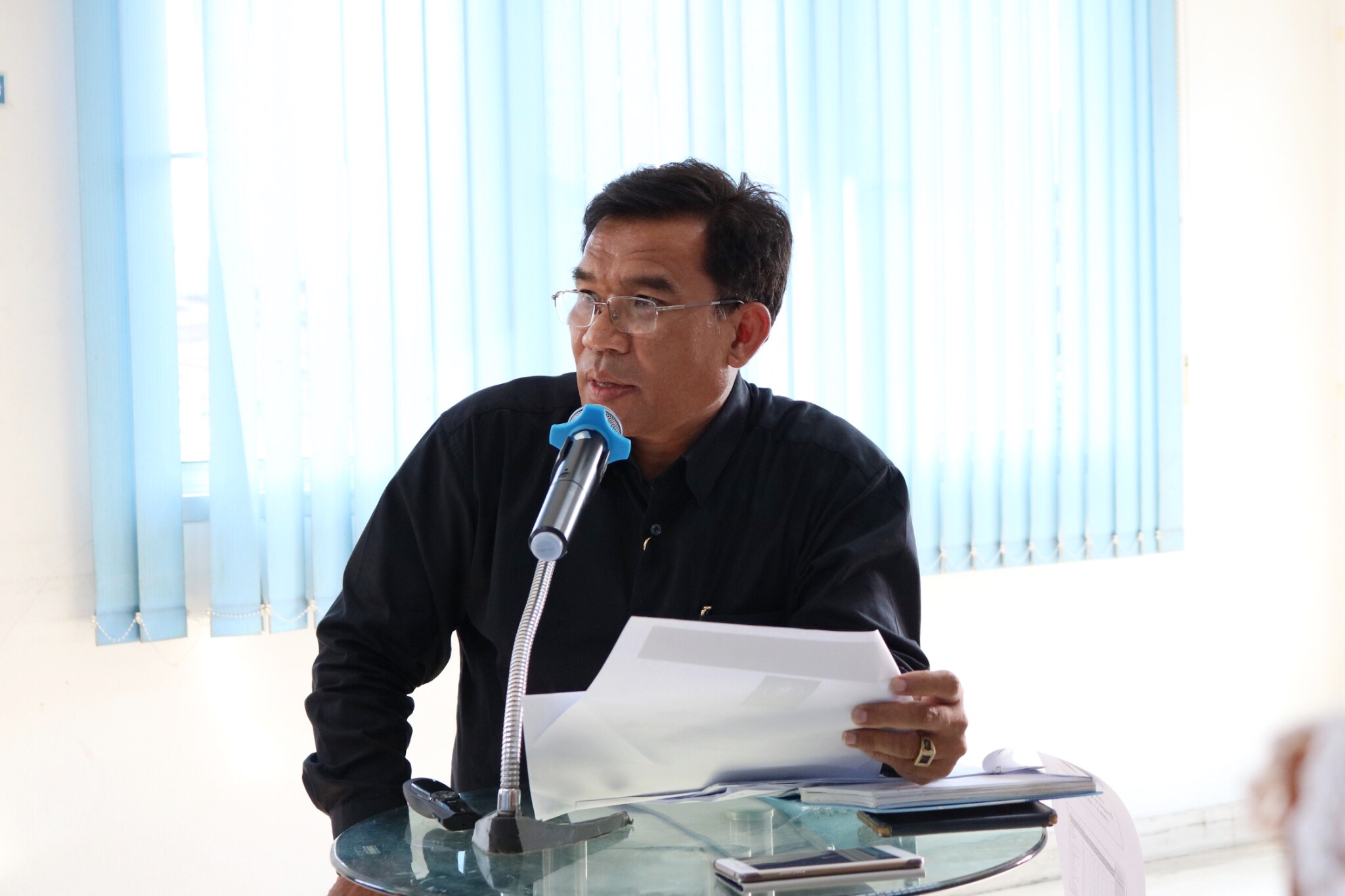 กปภ.สาขาปทุมธานี จัดกิจกรรมสนทนายามเช้า (Morning Talk) ประจำเดือน มีนาคม 2560