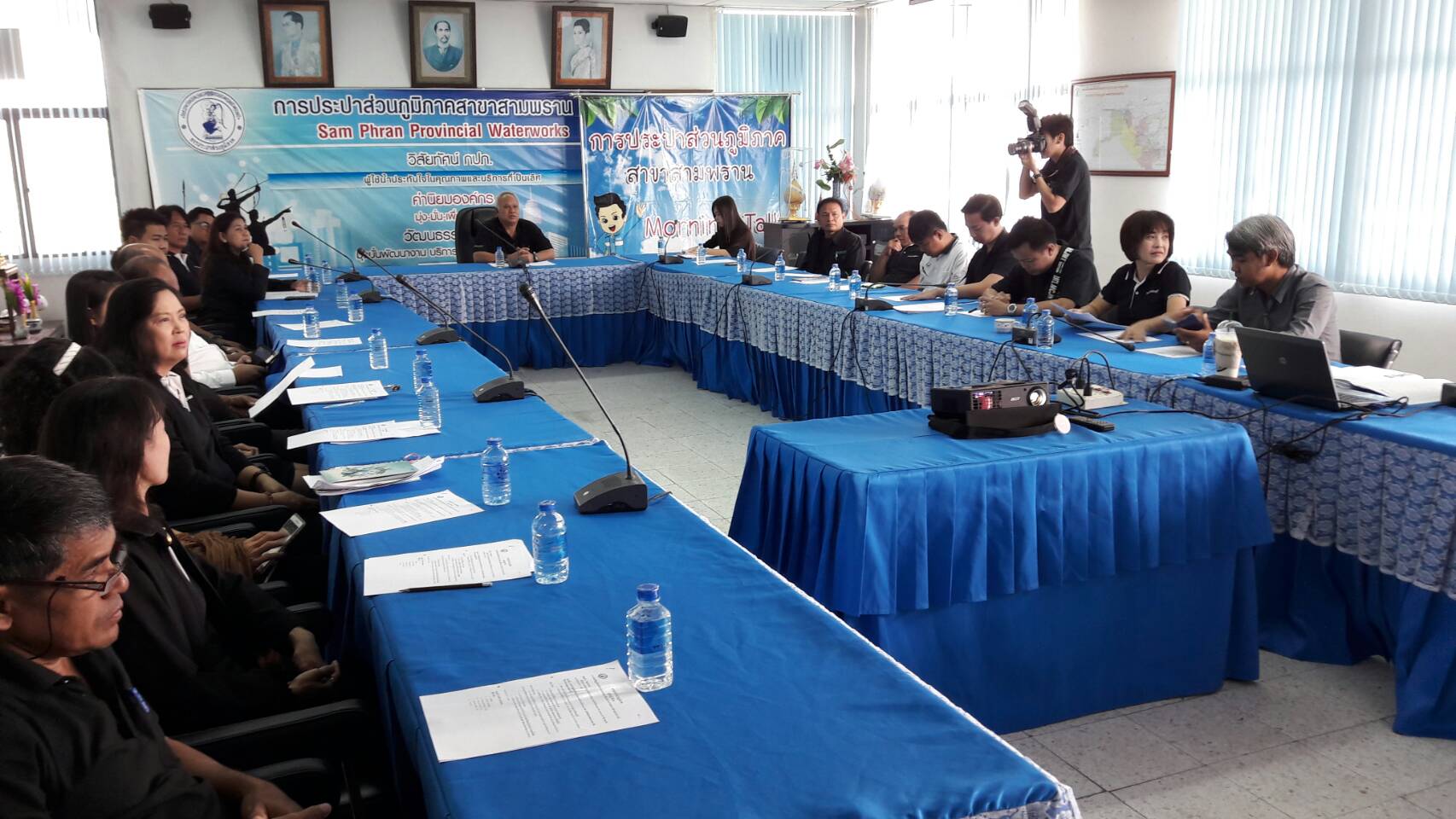 กปภ.สาขาสามพราน เข้าร่วมอบรบเชิงปฏิบัติการ on the job training (OJT) ร่วมกับทีมเทคนิคโครงการจัดการน้ำสะอาดและการบำรุงรักษาเชิงป้องกันระดับเขต