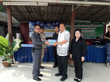 โครงการป้องกันและลดอุบัติเหตุทางถนนช่วงเทศกาลสงกรานต์ประจำปี 2560