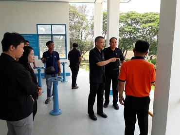 ศึกษาดูงานระบบผลิตน้ำประปา    ณ โรงกรองน้ำหน่วยบริการวังเหนือ   อำเภอวังเหนือ จังหวัดลำปาง