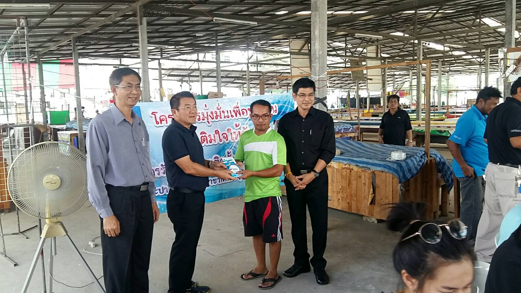 ผู้ว่าการ กปภ. พร้อม ผอ.กปภ.ข.๑ เยี่ยมเยือนผู้ขอใช้น้ำประปาใหม่ กปภ.สาขาพัทยา (พ)