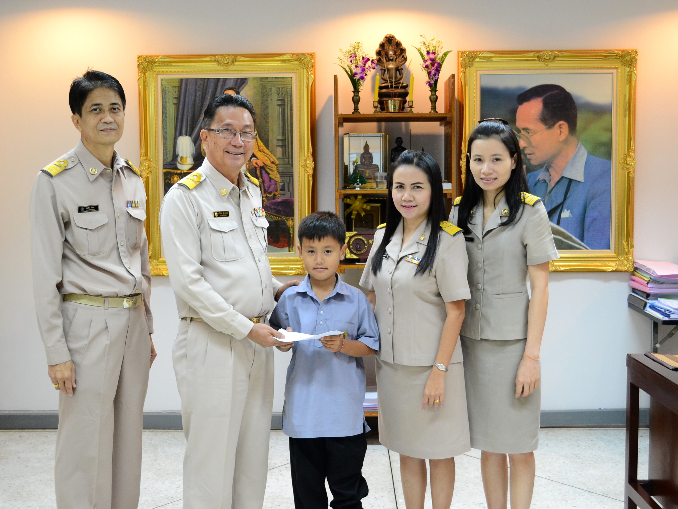 กปภ.ข.๗ มอบทุนการศึกษาให้แก่บุตรพนักงาน กปภ. ที่ถึงแก่กรรม