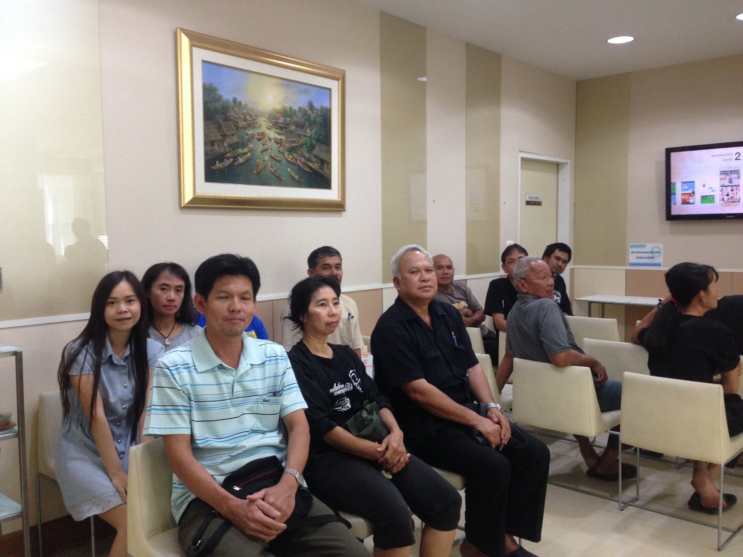 กปภ.สาขาสามพรานจัดกิจกรรมตรวจสุขภาพประจำปี 2560