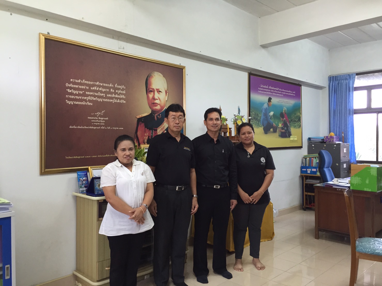 กปภ.สาขาสะเดาพบปะผู้ใช้น้ำบ้านพักราชการ เพื่อติดตามเร่งรัดหนี้