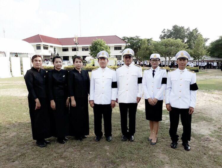 กปภ.สาขาศรีเชียงใหม่ เข้าร่วมพิธีถวายดอกไม้จันทร์ในงานพระราชพิธีถวายเพลิงพระบรมศพสมเด็จพระปรมินทรมหาภูมิพลอดุลยเดช บรมนาถบพิตร