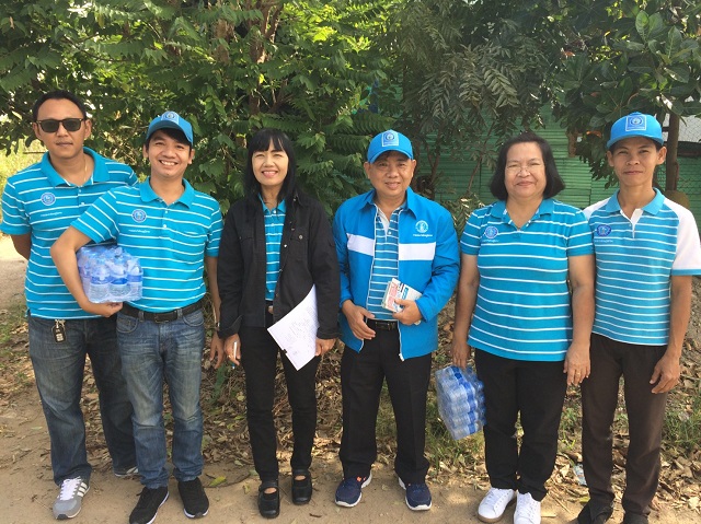 กปภ.สาขาพยุหะคีรีจัดกิจกรรมเติมใจให้กัน ครั้งที่ 1/2561