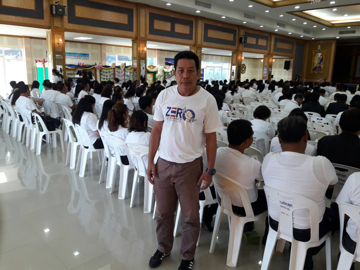 กปภ.สาขาสมุทรสงคราม ร่วมกิจกรรมวันต่อต้านคอร์รัปชั่นสากล(ประเทศไทย)