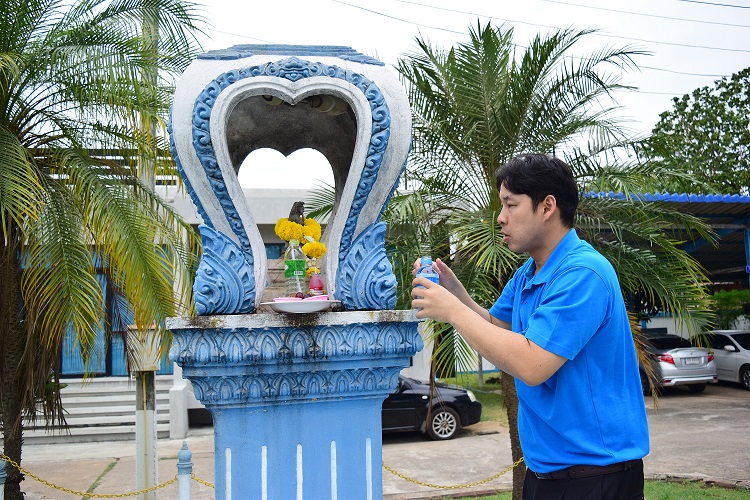 การประปาส่วนภูมิภาคสาขากำแพงเพชร จัดทำบุญสำนักงาน เนื่องในโอกาสวันขึ้นปีใหม่ 2561