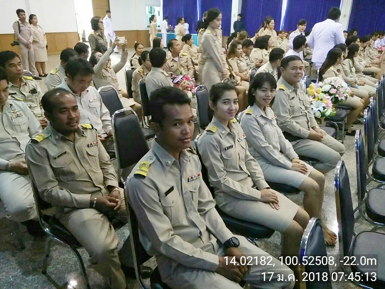 กปภ.สาขาปทุมธานี ร่วมพิธี วันพ่อขุนรามคำแหงมหาราช ของจังหวัดปทุมธานี