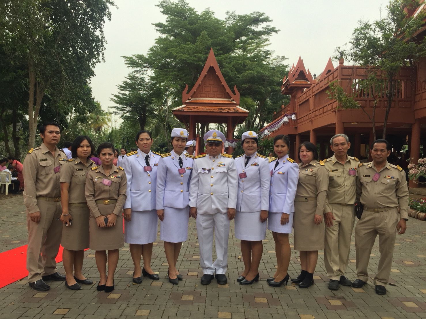 กปภ.สาขาสมุทรสงคราม ร่วมพิธีรับเสด็จฯ สมเด็จพระเทพรัตนราชสุดาฯ สยามบรมราชกุมารี
