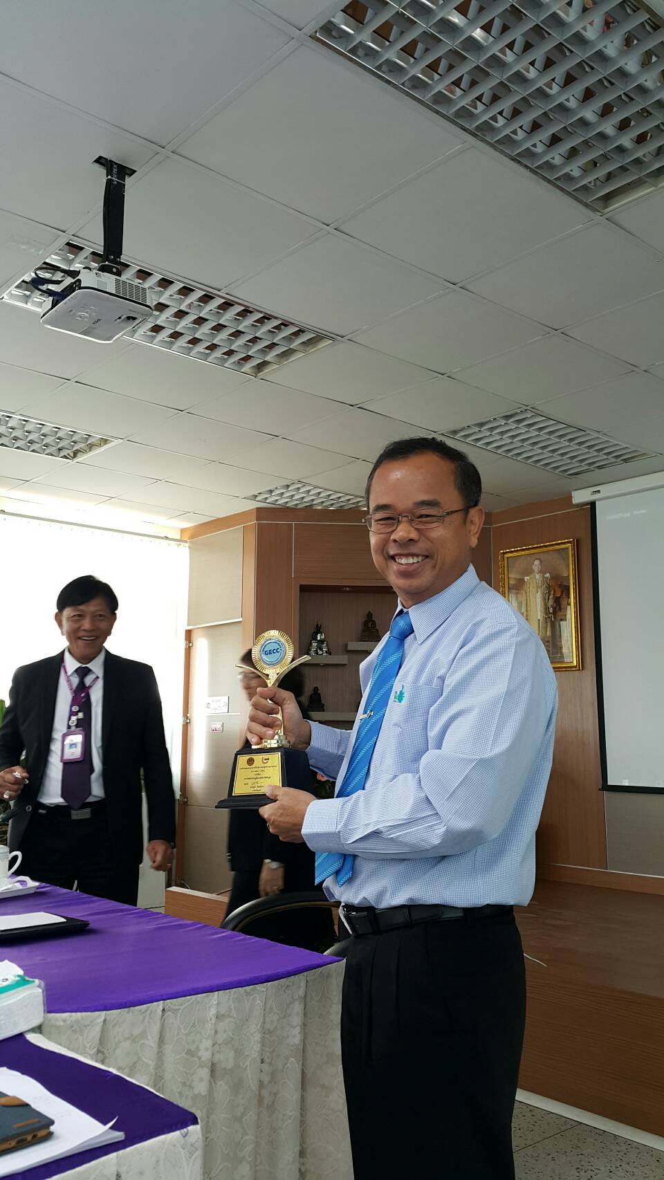 การประปาส่วนภูมิภาค สาขาชัยภูมิ ได้เยี่ยมชม การบริหารจัดการระบบศูนย์ราชการสะดวก GECC