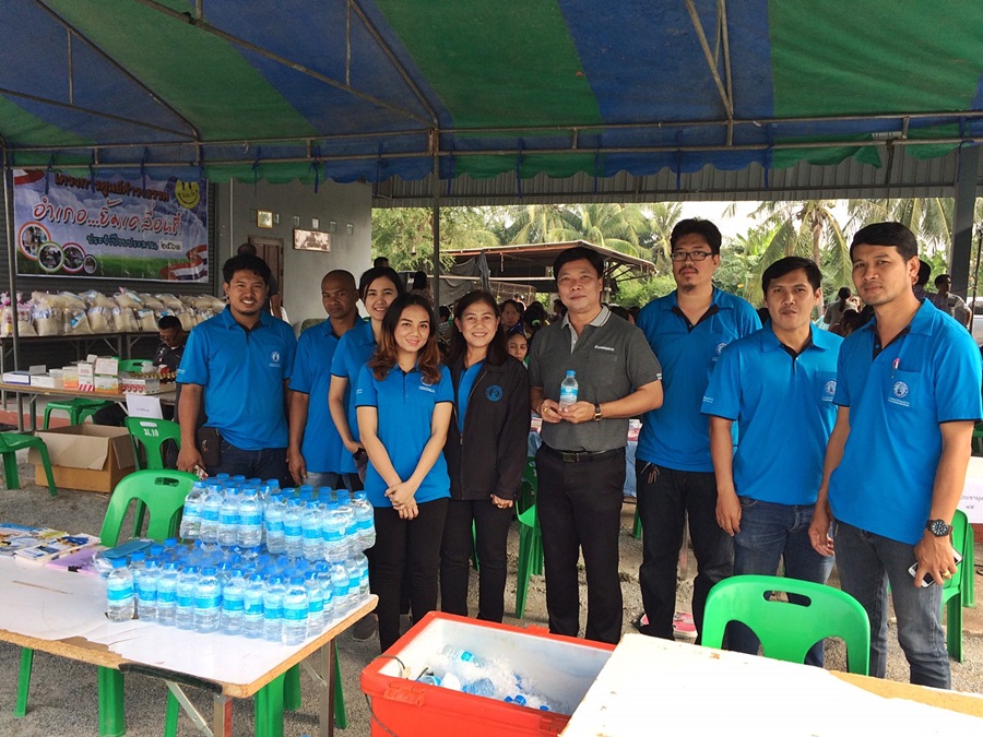 กปภ.สาขาพนมทวน ร่วมกิจกรรม โครงการศูนย์ดำรงธรรม...อำเภอยิ้มเคลื่อนที่