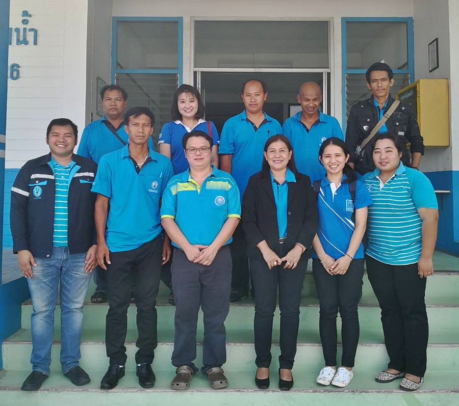 กปภ.สาขาพนมทวน เข้ารับการฝึกอบรมเชิงปฏิบัติการ  (OJT) ด้านระบบควบคุมคุณภาพน้ำ และระบบจ่ายสารเคมี