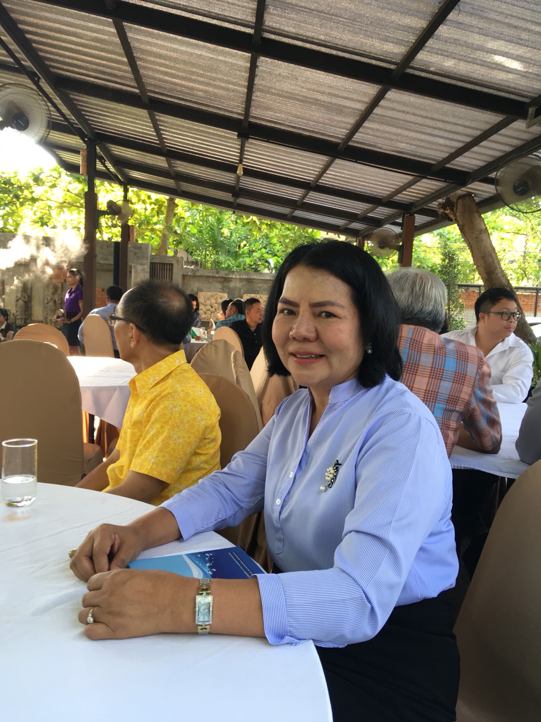กปภ.สาขาสมุทรสงคราม  ร่วมเสวนาสภากาแฟจังหวัดสมุทรสงคราม