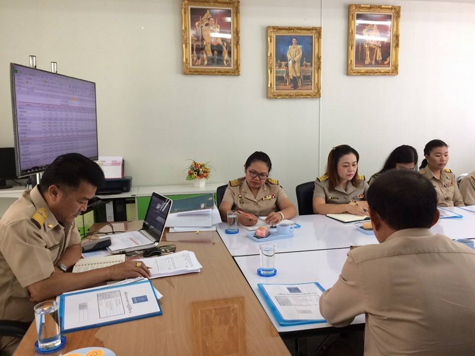 กปภ.สาขาอำนาจเจริญร่วมจัดกิจกรรมสนทนายามเช้า Morning Talk เดือนมิถุนายน 2561