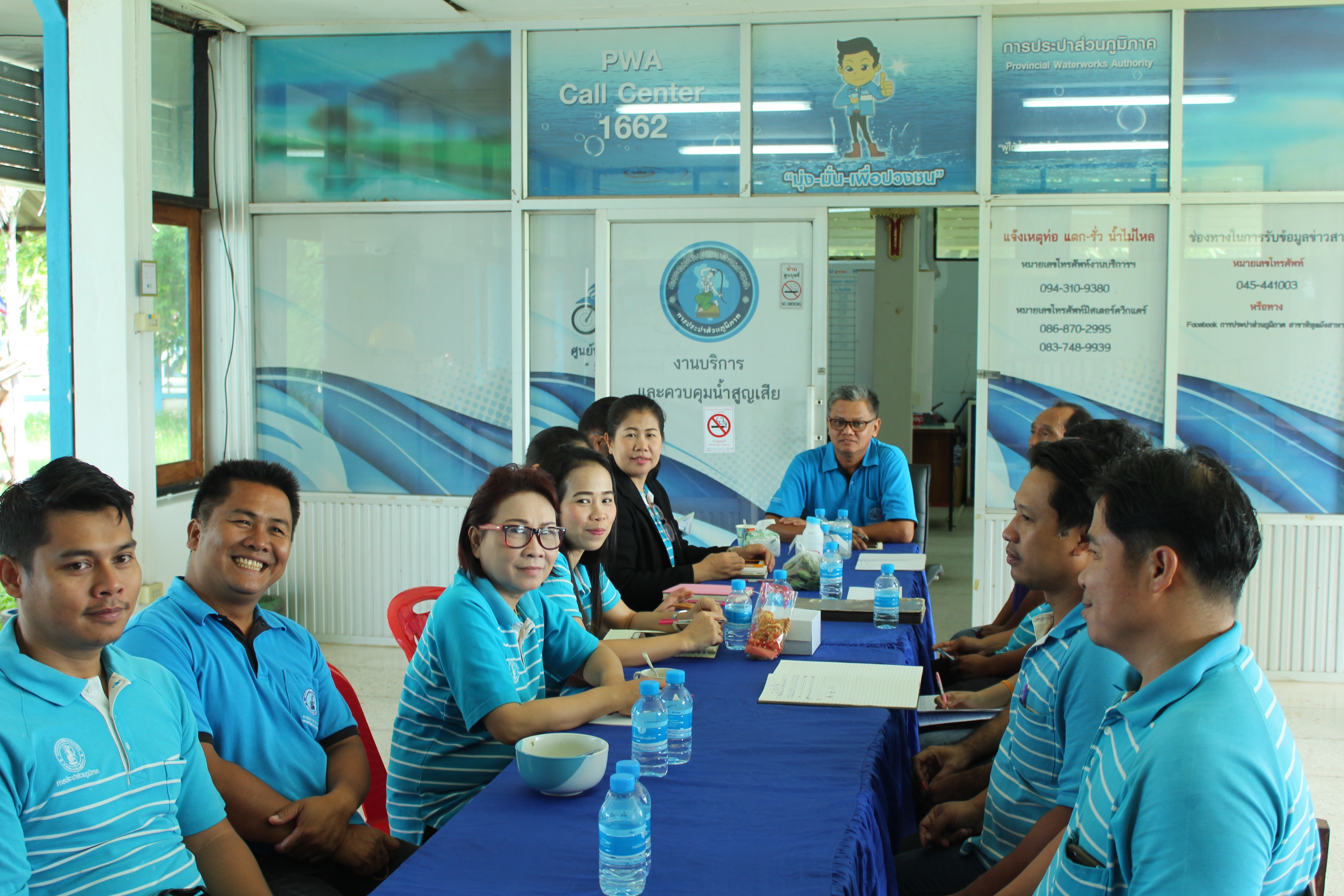 กปภ.สาขาพิบูลมังสาหารจัดกิจกรรม สนทนายามเช้า Morning Talk ประจำเดือน มิถุนายน 2561
