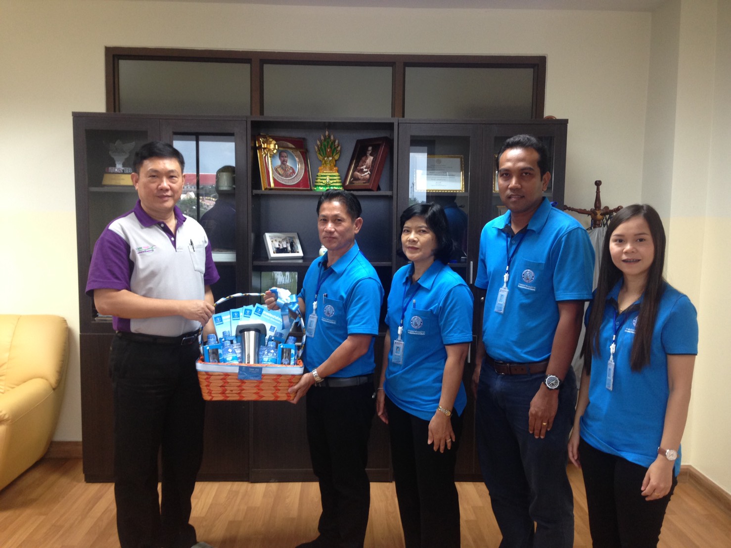 กปภ.สาขาสามพราน ลงพื้นที่เยี่ยมเยือนลูกค้ารายใหญ่