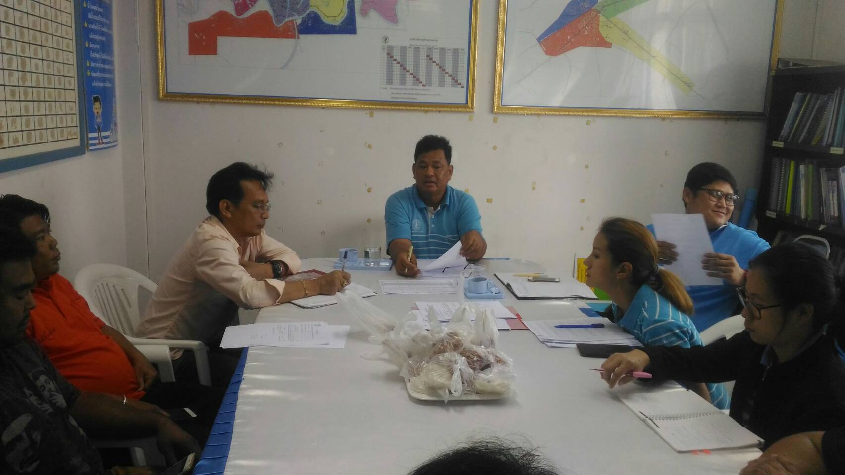 กปภ.สาขาท่าเรือ จัดประชุมสนทนายามเช้า Morning Talk ประจำเดือนมิถุนายน 2561