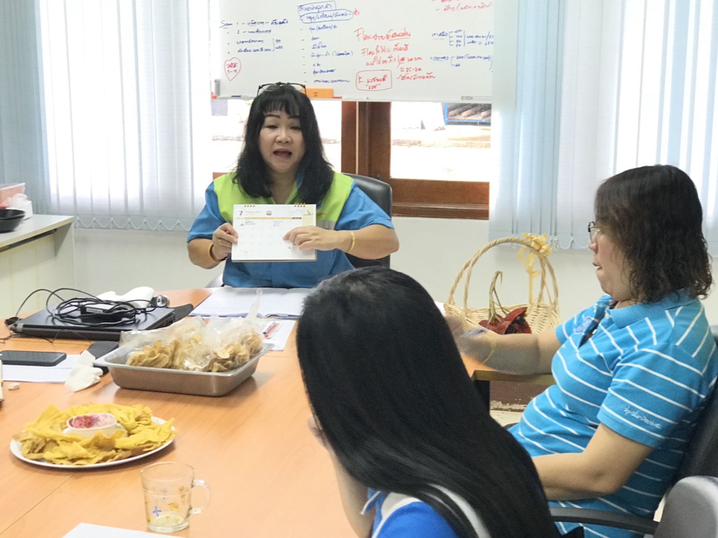 กปภ.สาขาขลุง จัดกิจกรรมสนทนายามเช้า (Morning talk)