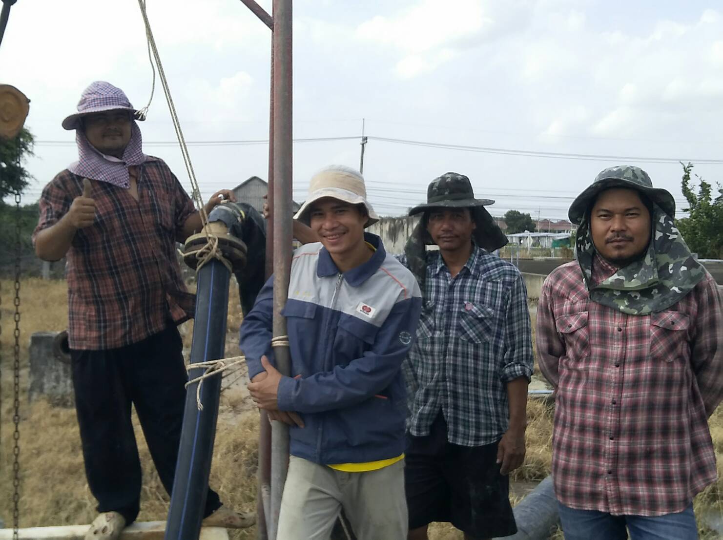 การประปาส่วนภูมิภาคสาขาบางคล้า ทำการล้างถังน้ำใสประจำปี 2561