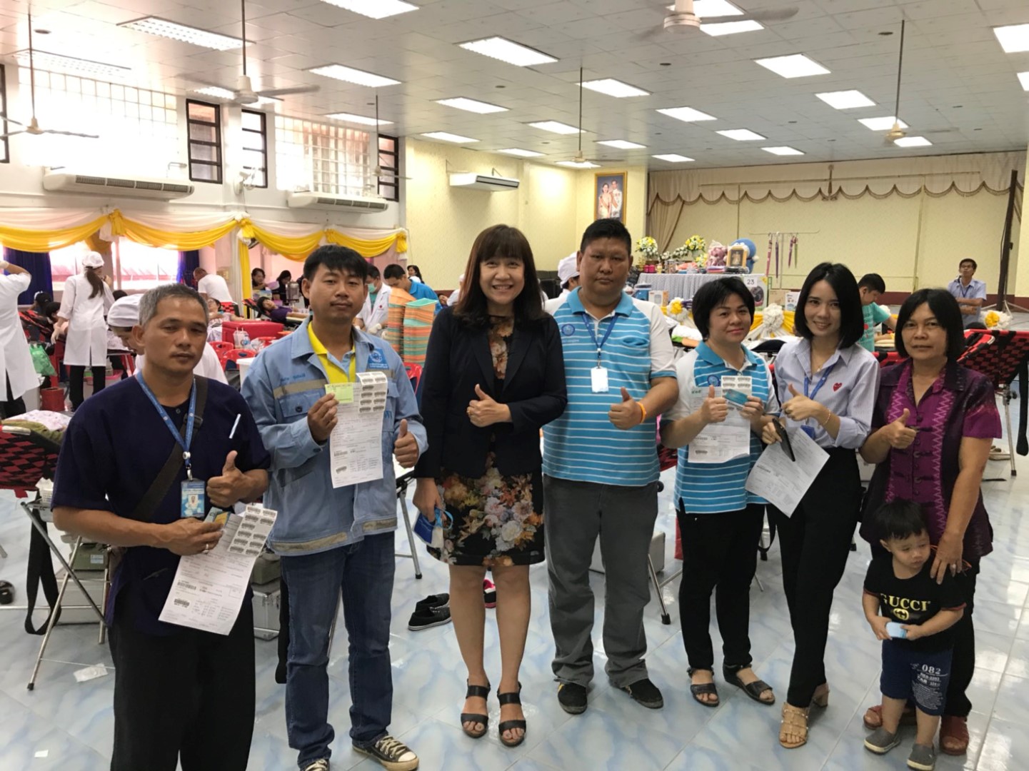 การประปาส่วนภูมิภาคสาขาศรีสัชนาลัย ร่วมบริจาคโลหิตเพื่อช่วยเหลือชีวิตเพื่อนมนุษย์
