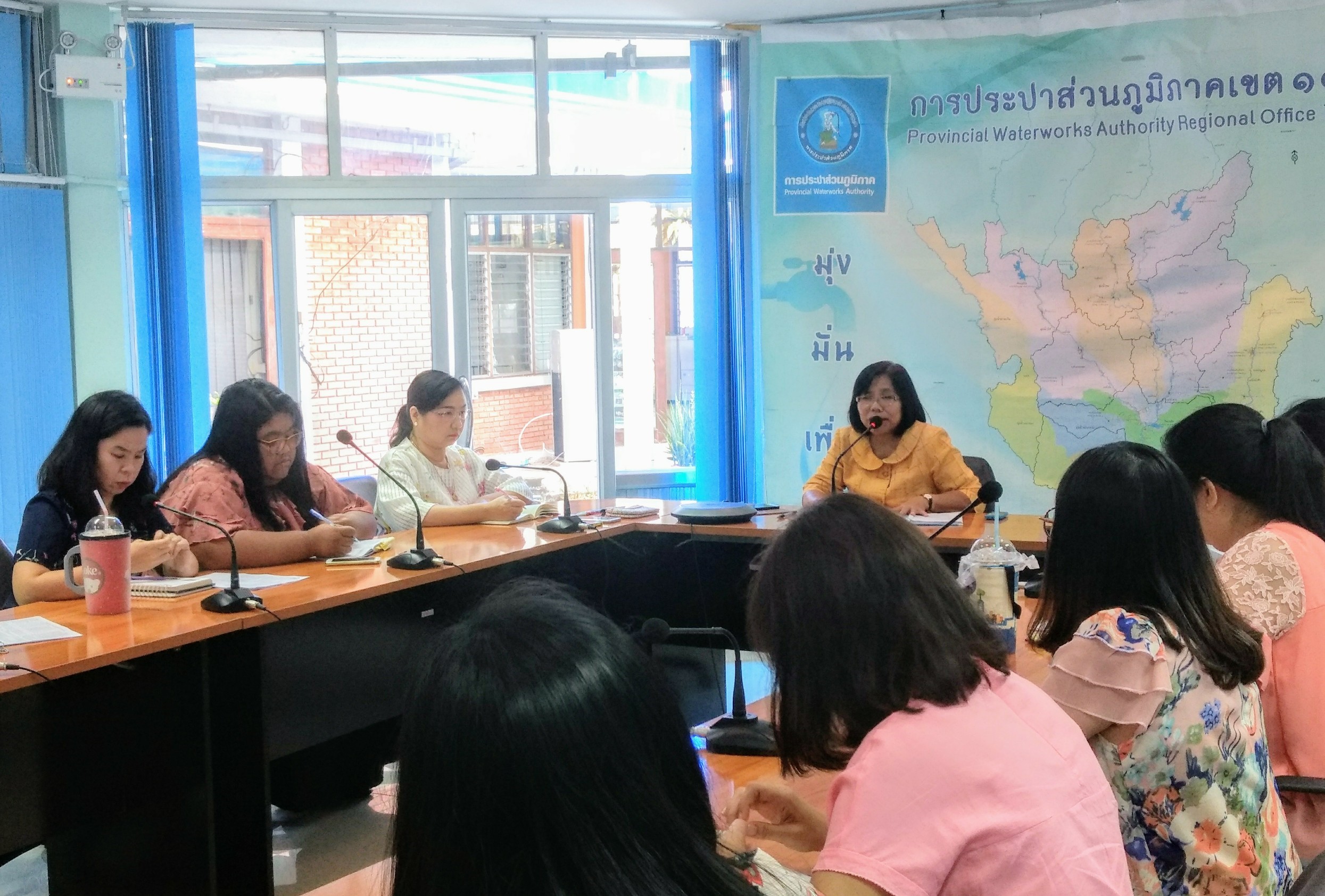 กองบัญชีและการเงิน กปภ.ข.10 จัดกิจกรรม Morning Talk ประจำเดือนมิถุนายน 2561