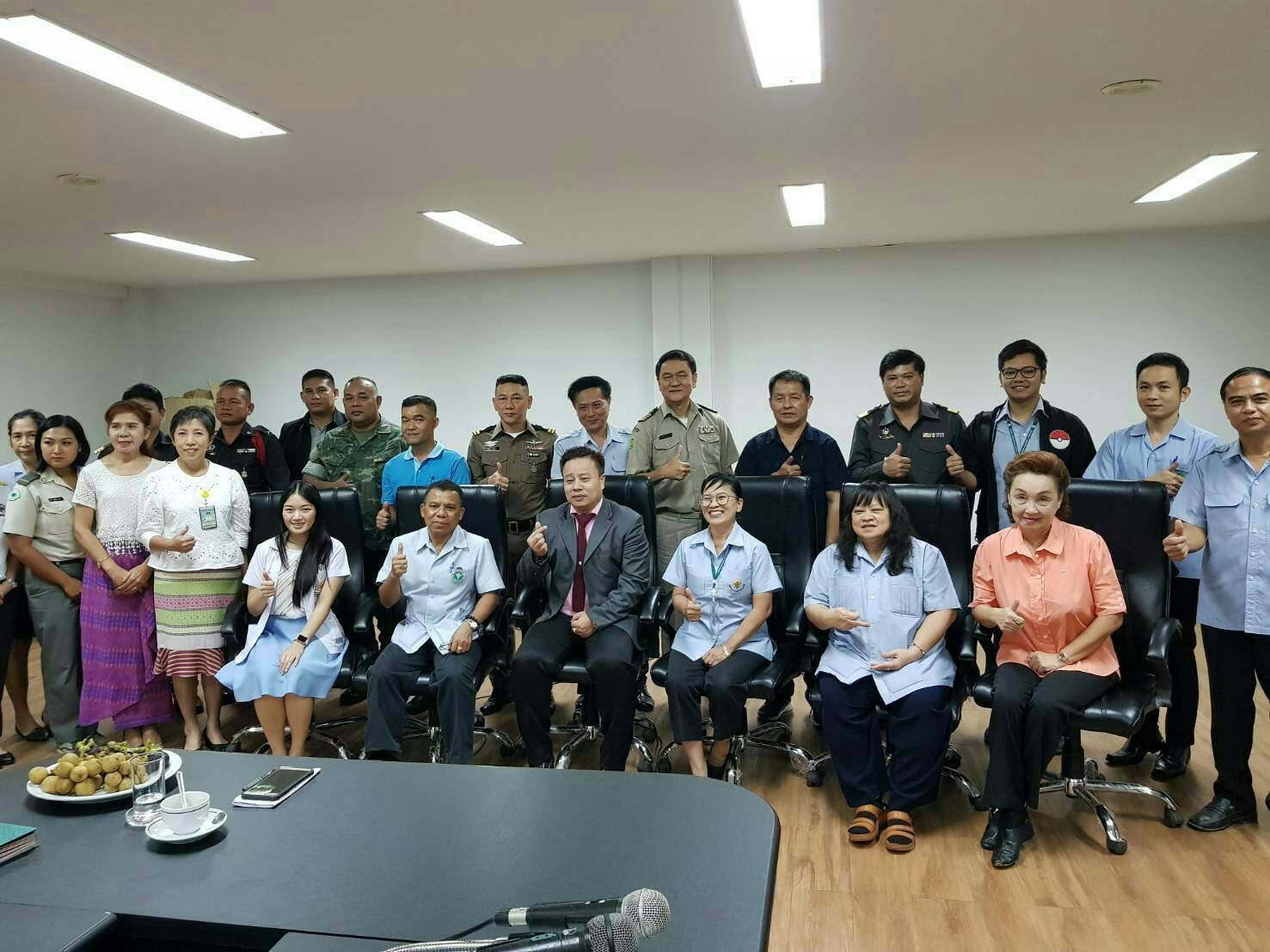 กปภ.สาขาคลองใหญ่ เข้าร่วมประชุมคณะทำงานพัฒนาช่องทางเข้าออกประเทศพรมแดนบ้านหาดเล็ก จังหวัดตราด