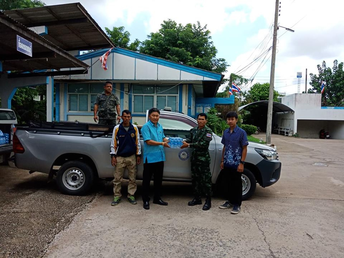 การประปาส่วนภูมิภาคสาขาสระแก้ว สนับสนุนน้ำดื่มบรรจุขวดสัญลักษณ์กปภ. ให้กับ จังหวัดสระแก้ว/ศูนย์อำนวยการป้องกันและปราบปรามยาเสพติดจังหวัดสระแก้ว