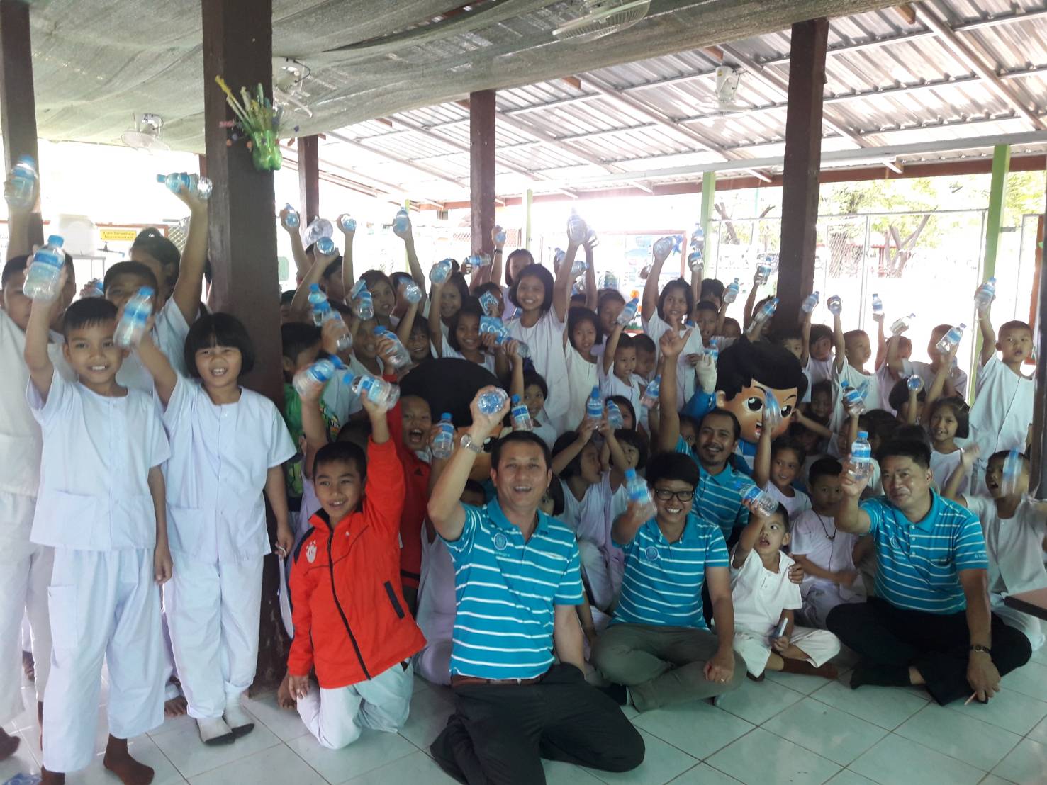 ร่วมกิจกรรมโครงการ"หนูน้อย รักษ์น้ำ" ร่วมกับ โรงเรียนบ้านท่าเกวียน อ.ทุ่งเสลี่ยม จ.สุโขทัย