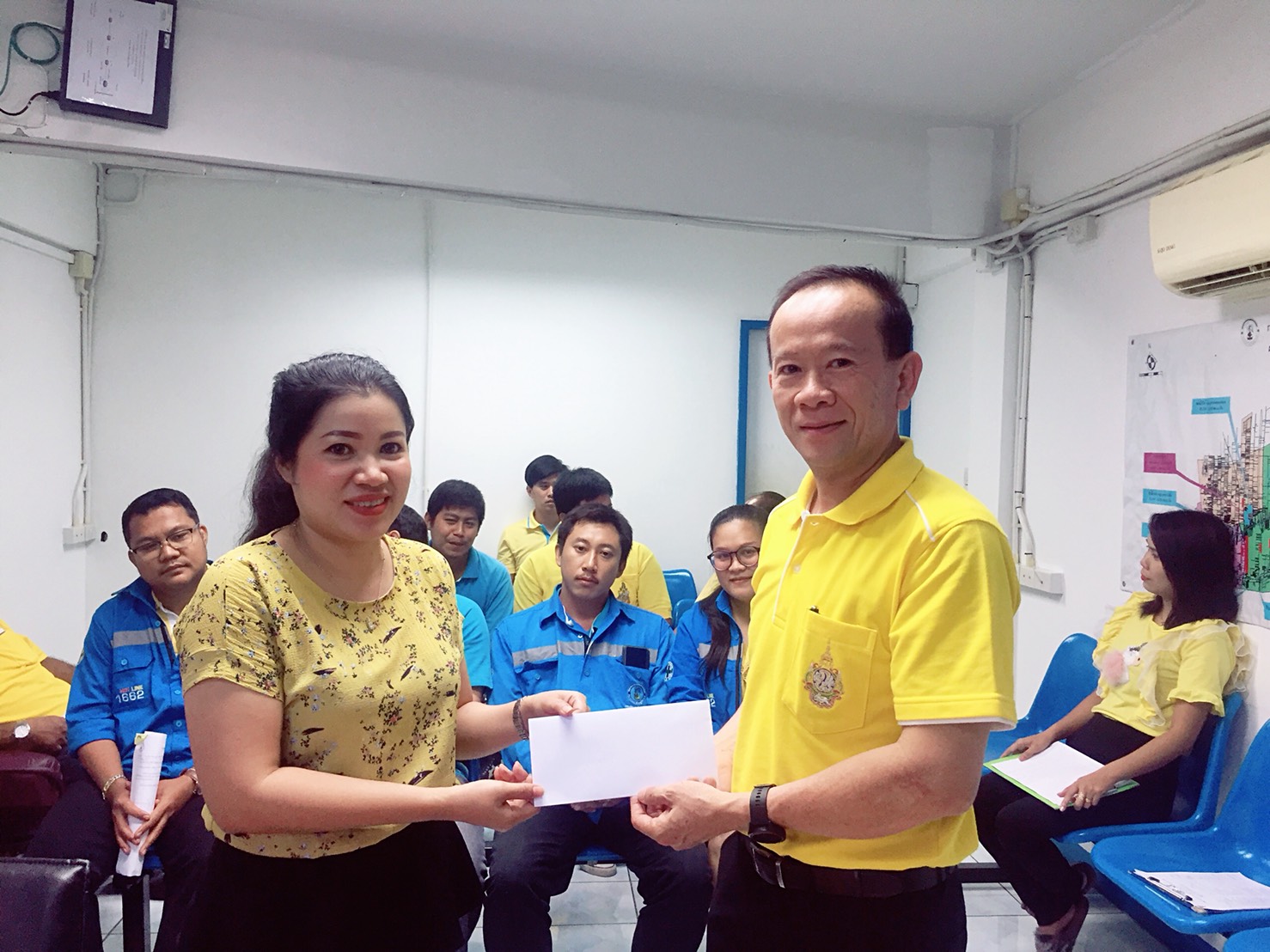 กปภ.สาขาธัญบุรี จัดกิจกรรมสนทนายามเช้า Morning Talk ประจำเดือน กรกฎาคม 2561