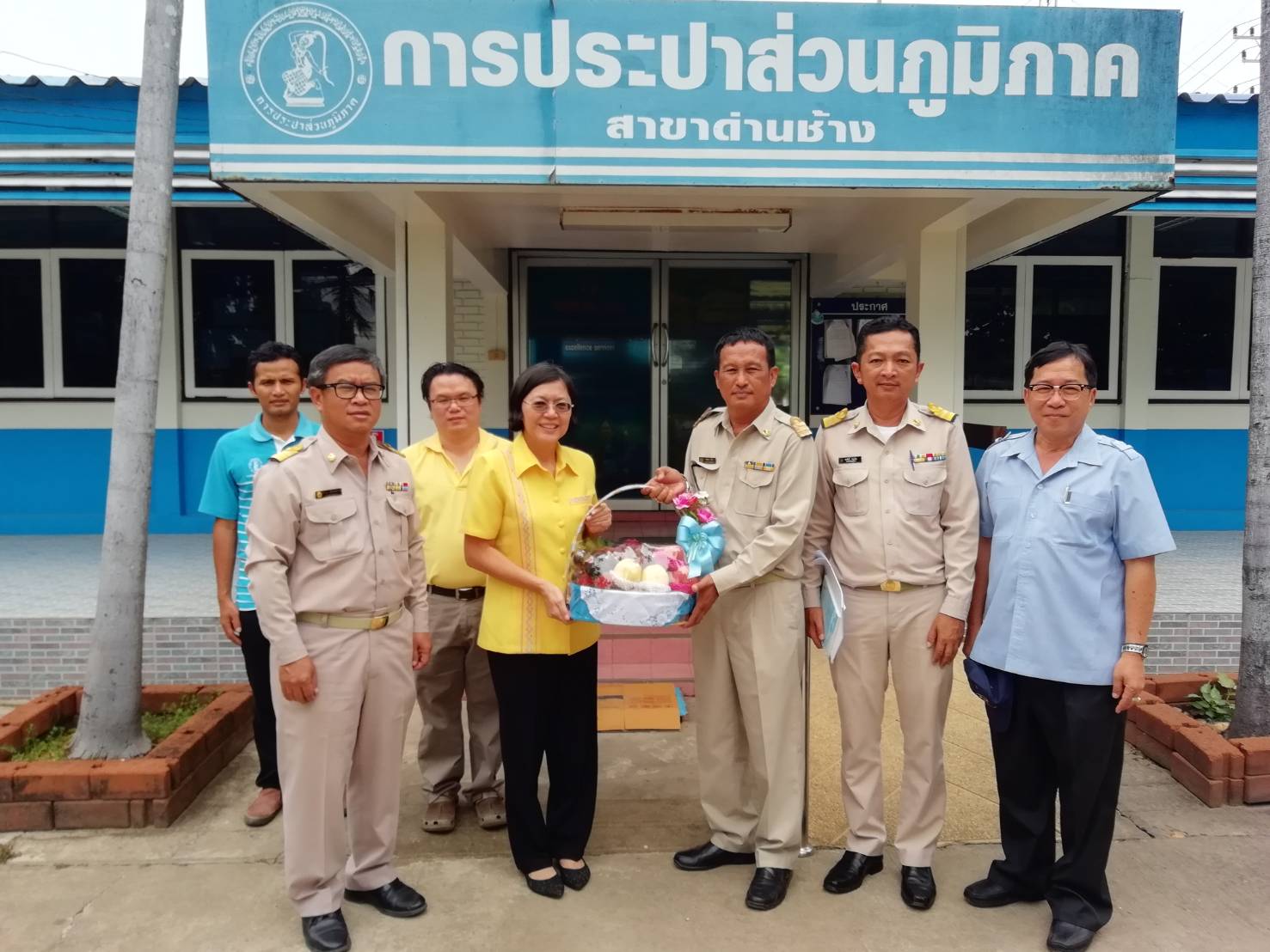 กปภ.ต้อนรับคณะกรรมการตรวจโครงการส่งเสิรมความเชื่อมั่นคุณภาพน้ำประปาของ กปภ.