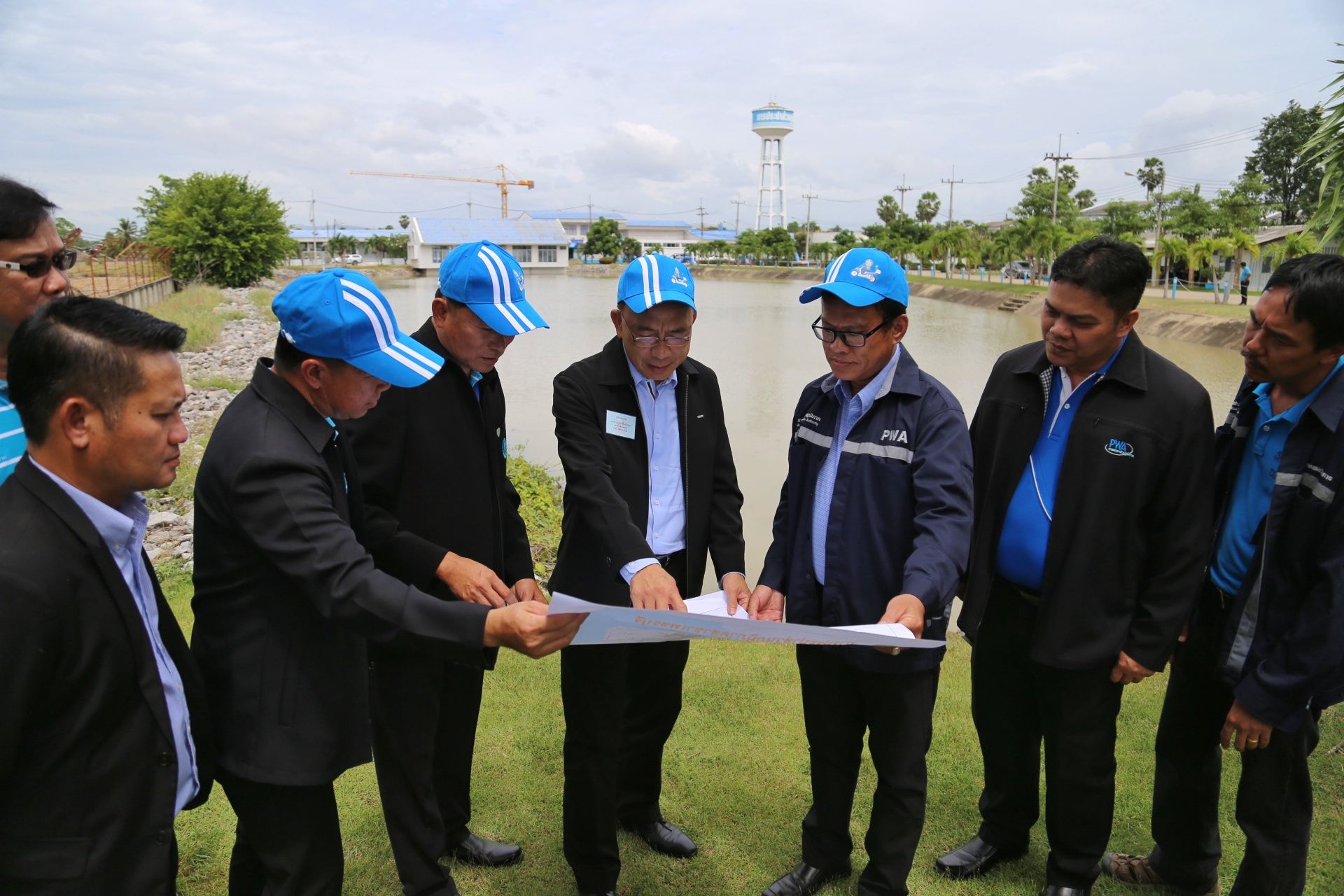 ผู้ว่าการ กปภ.ลงพื้นที่ติดตามสถานการณ์น้ำ จ.เพชรบุรี