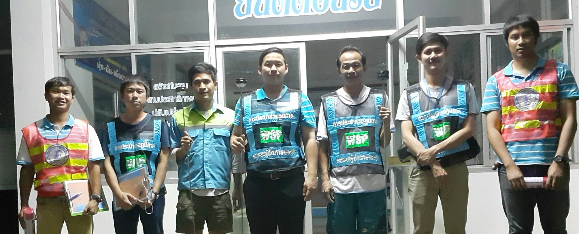 กปภ.สาขากำแพงเพชร ปฏิบัติงานหาท่อแตกรั่วโดยวิธี Passive control พื้นที่ตำบลนครชุม อำเภอเมือง จังหวัดกำแพงเพชร