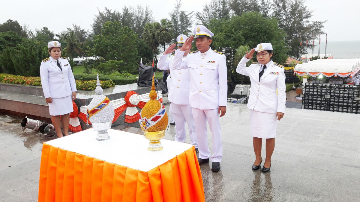 การประปาส่วนภูมิภาคสาขาประจวบคีรีขันธ์ เข้าร่วมพิธีถวายเครื่องราชสักการะพระบรมราชานุสาวรีย์พระบาทสมเด็จพระจอมเกล้าเจ้าอยู่หัวเนื่องใน วันวิทยาศาสตร์แห่งชาติ