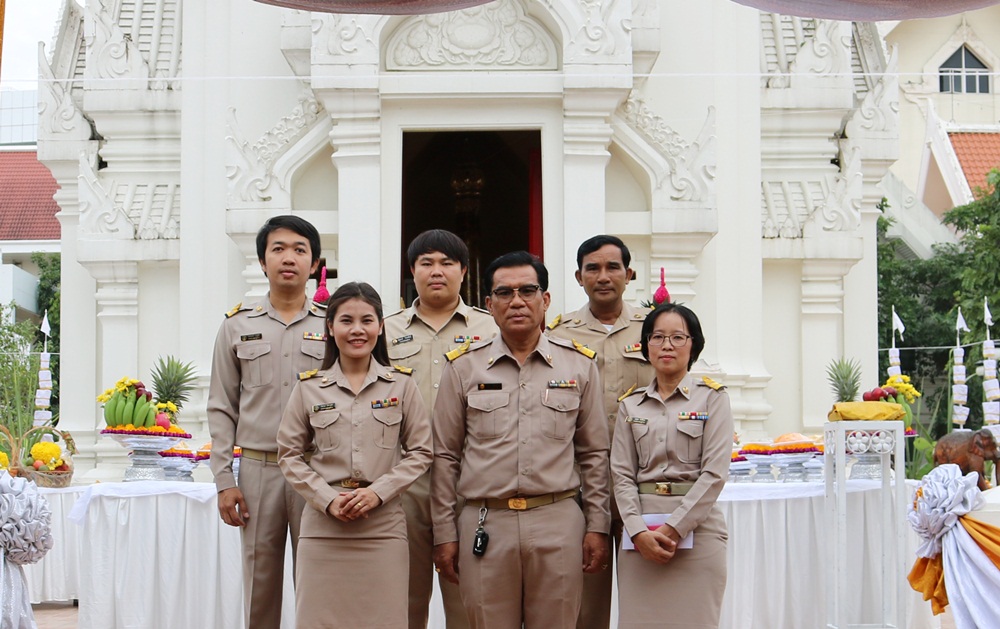 กปภ.สาขาปทุมธานีร่วมพิธีบวงสรวงสักการะเสาหลักเมืองจังหวัดปทุมธานี ประจำปี 2561