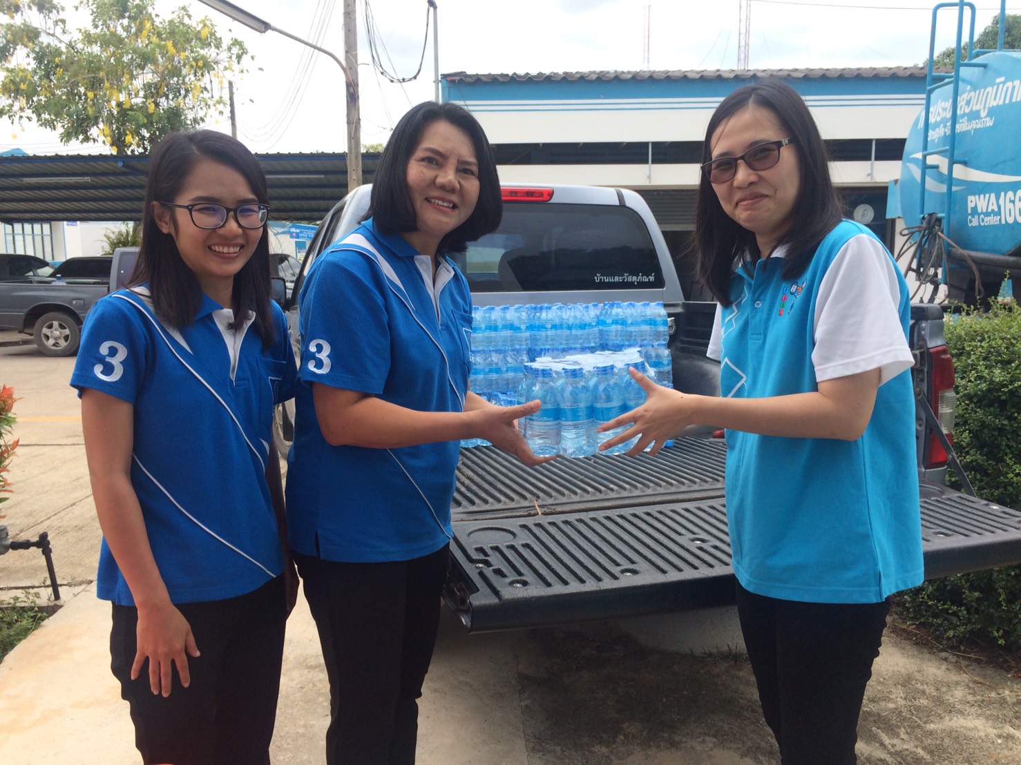 กปภ.สาขาสมุทรสงคราม ให้กับบ้านดนตรี ตำบลสวนหลวง เพื่อใช้ในกิจกรรม โครงการเชิดชูดุริยกวี 5 แผ่นดิน หลวงประดิษฐไพเราะ(ศร ศิลปบรรเลง) และอาหารแม่กลอง 2561