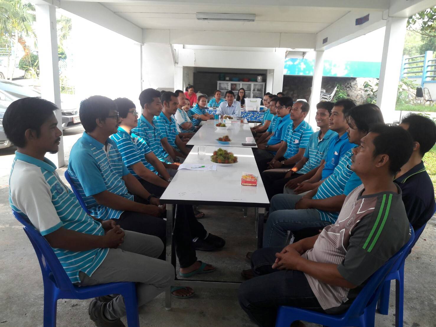 กปภ.สาขาสะเดาจัดกิจกรรม Morning talk ประจำเดือนสิงหาคม2561