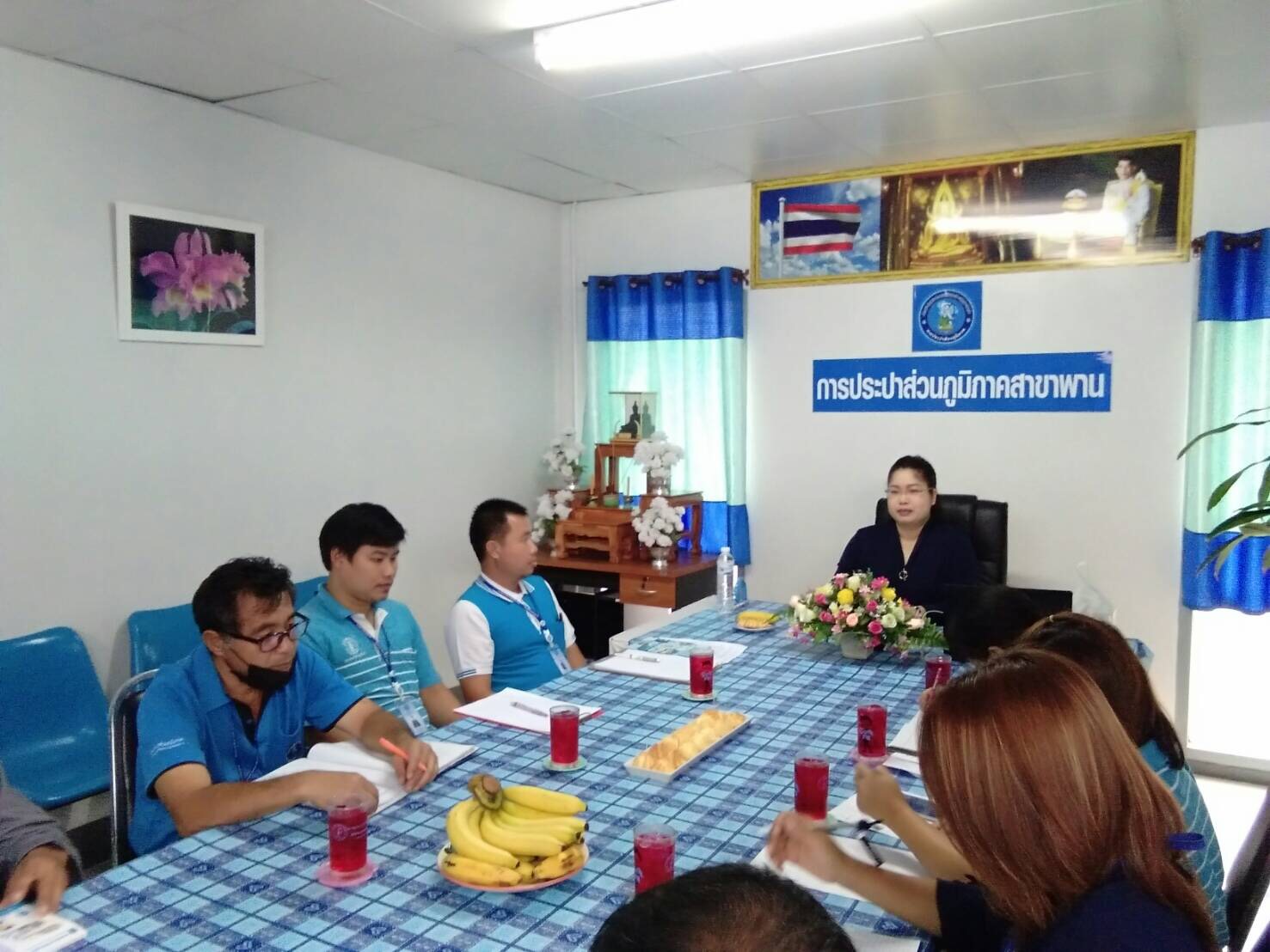 การประปาส่วนภูมิภาคสาขาพานจัดกิจกรรม Morning talk ครั้งที่ 12/2561