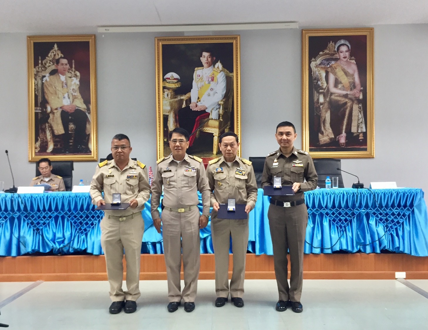 กปภ.สาขาสมุทรสงคราม ได้รับการพิจารณาเข้ารับมอบเครื่องหมาย รักษาดินแดนยิ่งชีพ
