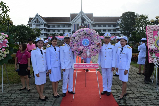 กปภ.สาขากำแพงเพชร เข้าร่วมพิธีวางพวงมาลาและถวายบังคม เนื่องในวันคล้ายวันสวรรคต พระบาทสมเด็จพระจุลจอมเกล้าเจ้าอยู่หัว