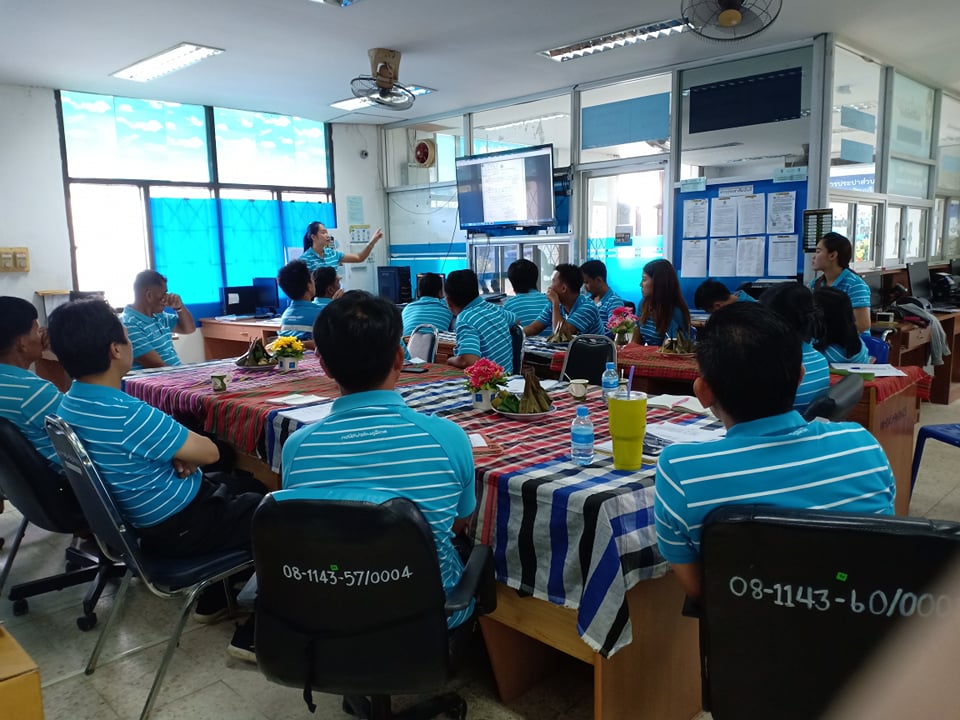 กปภ.สาขารัตนบุรีสังกัด ร่วมกิจกรรมสนทนายามเช้าMorning Talkประจำเดือน ตุลาคม 2561