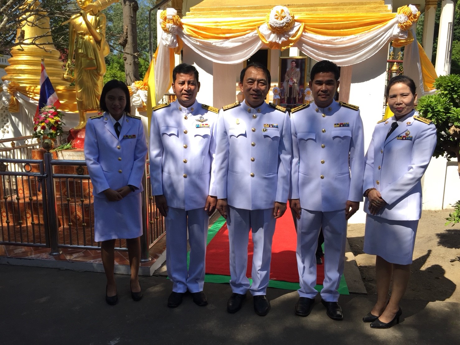กปภ.สาขาอ้อมน้อยร่วมพิธีถวายผ้าพระะกฐินพระราชทาน "การประปาส่วนภูมิภาค"